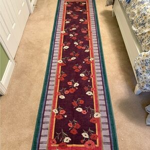 Ruggable IRIS APFEL AMBROEUS ROYAL PLUM RUG
RUG  2.5'X10' flat woven